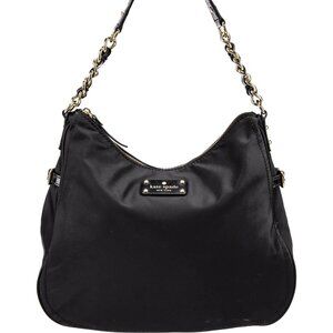 Kate Spade Nylon Shoulder Bag Black